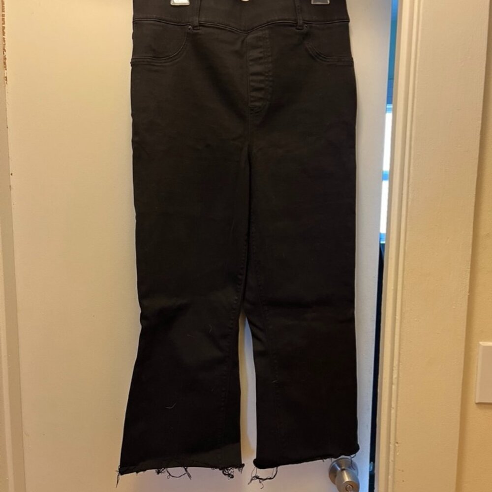 Spanx Pull On Black Stretch Jeans